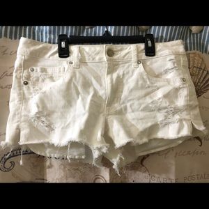 Brand new American eagle white shorts